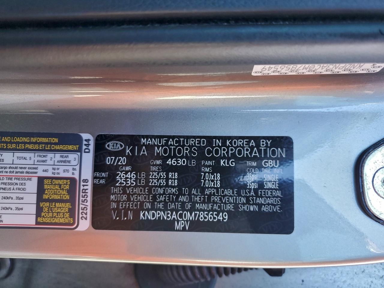 2021 KIA SPORTAGE EX photo 14