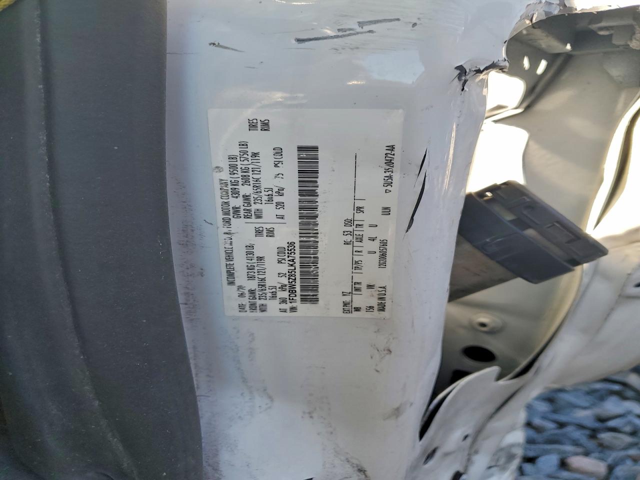 2020 FORD TRANSIT T-350 photo 13