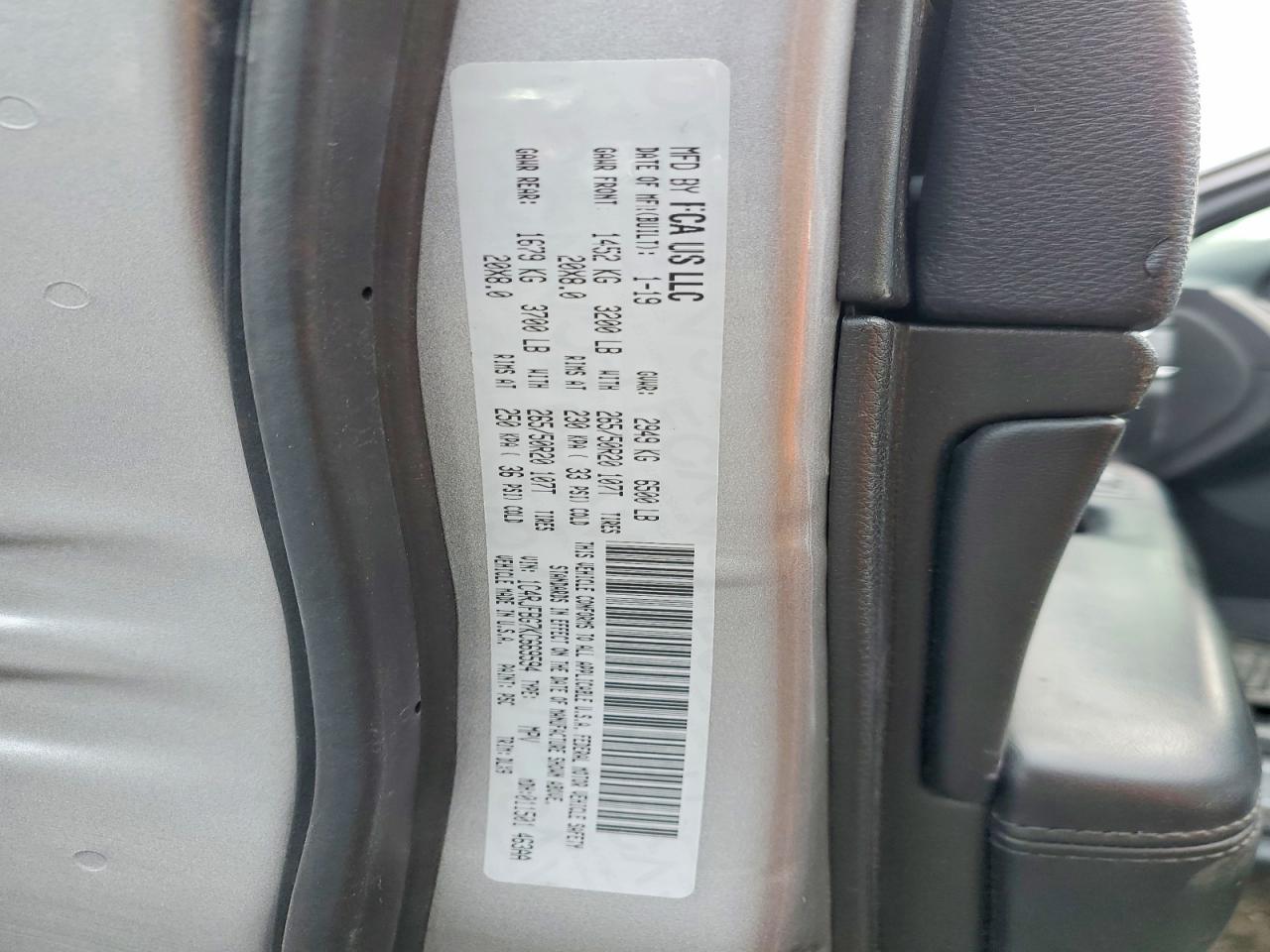 2019 JEEP GRAND CHEROKEE LIMITED photo 13