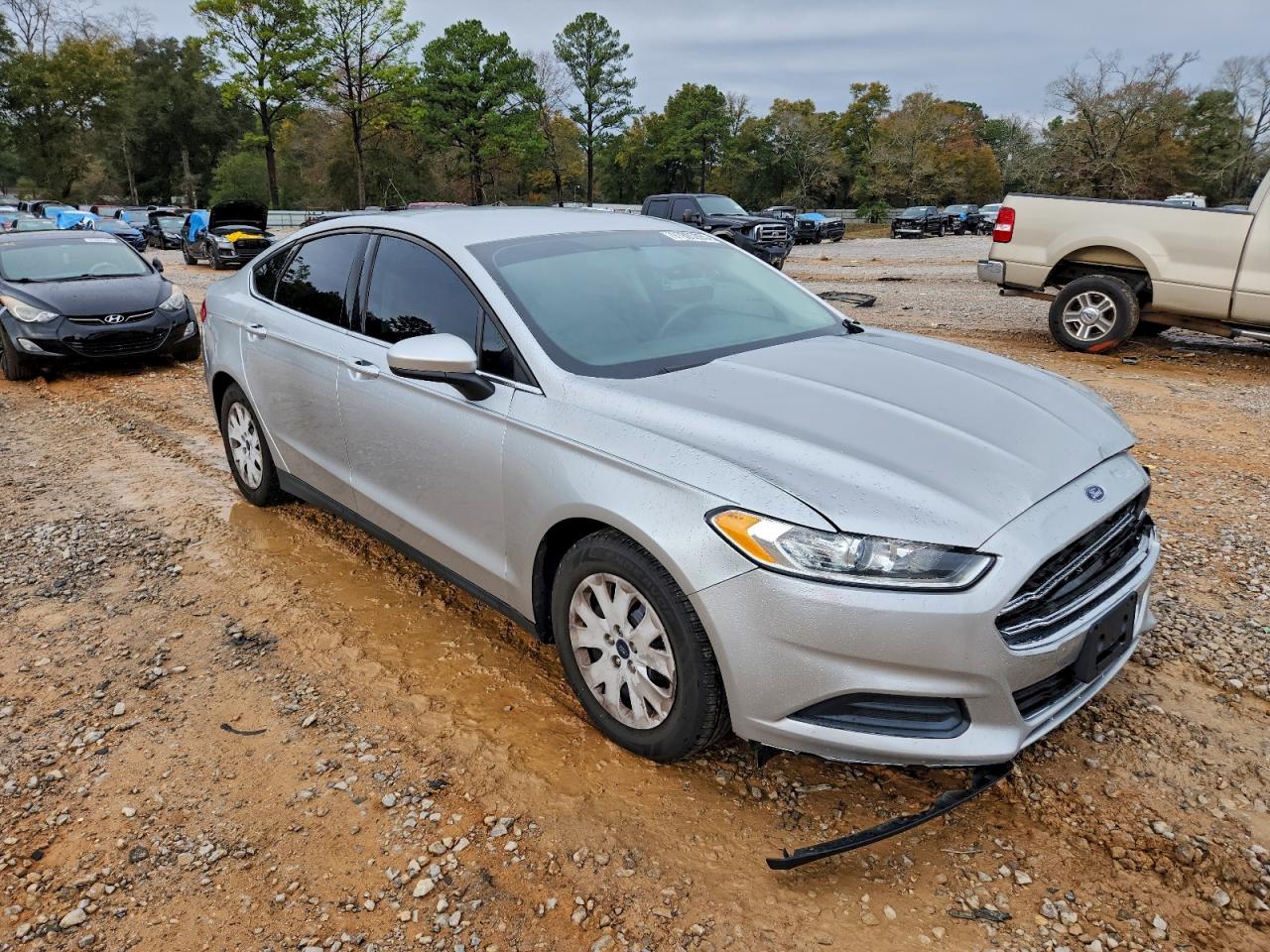 2014 FORD FUSION S photo 4