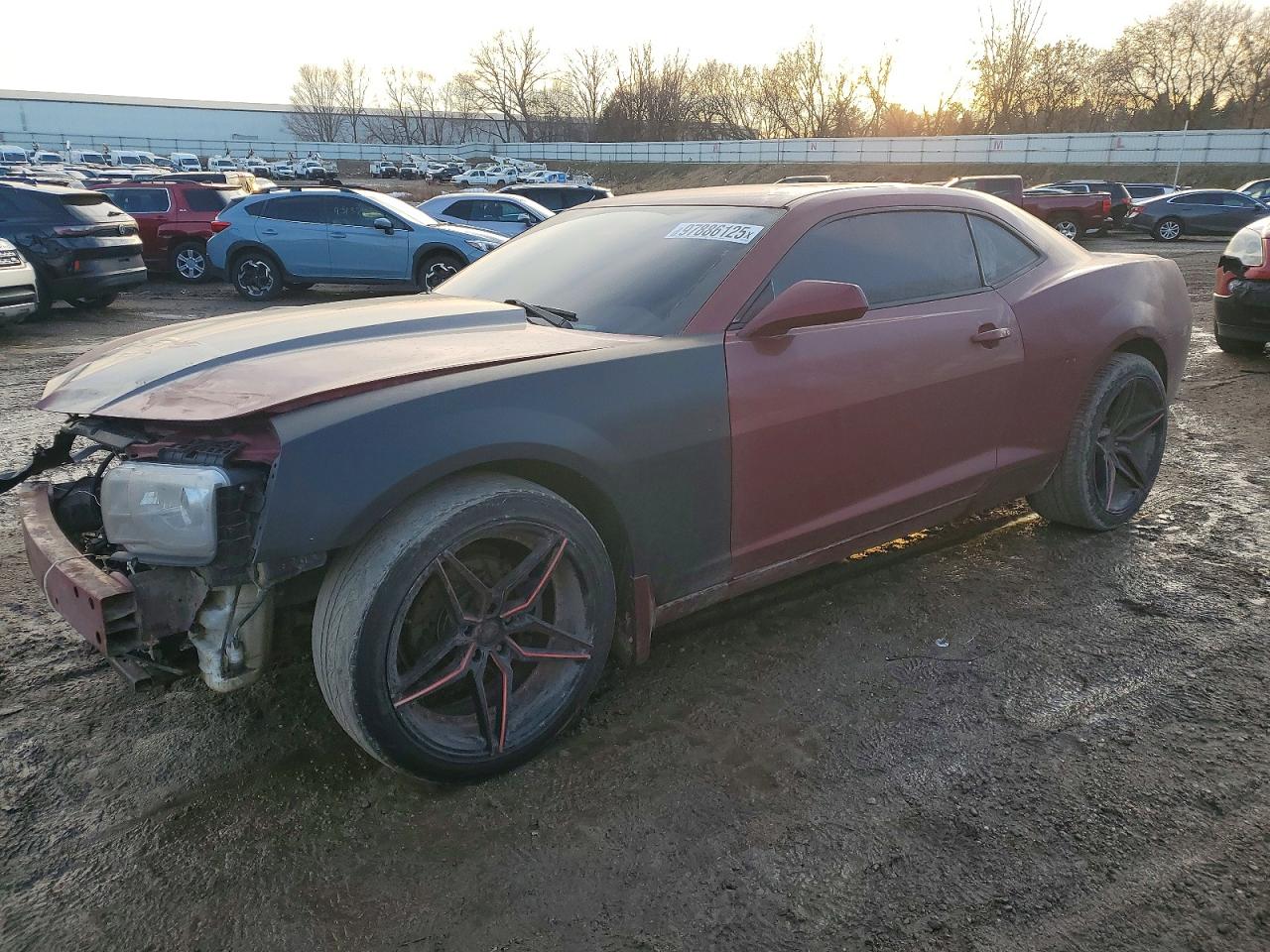 2011 CHEVROLET CAMARO LT — FRONT END damage — photo 1