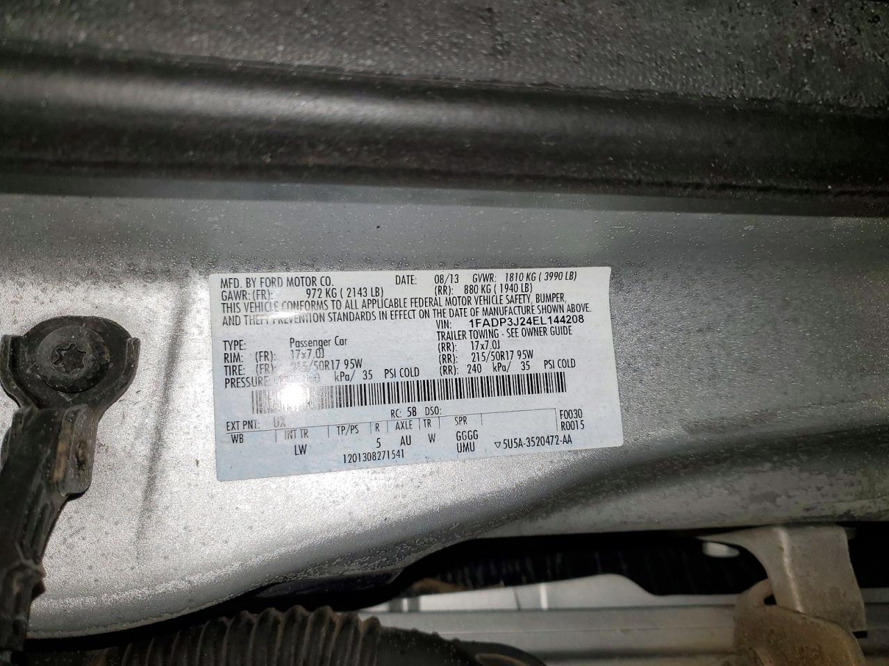 2014 FORD FOCUS TITANIUM photo 12