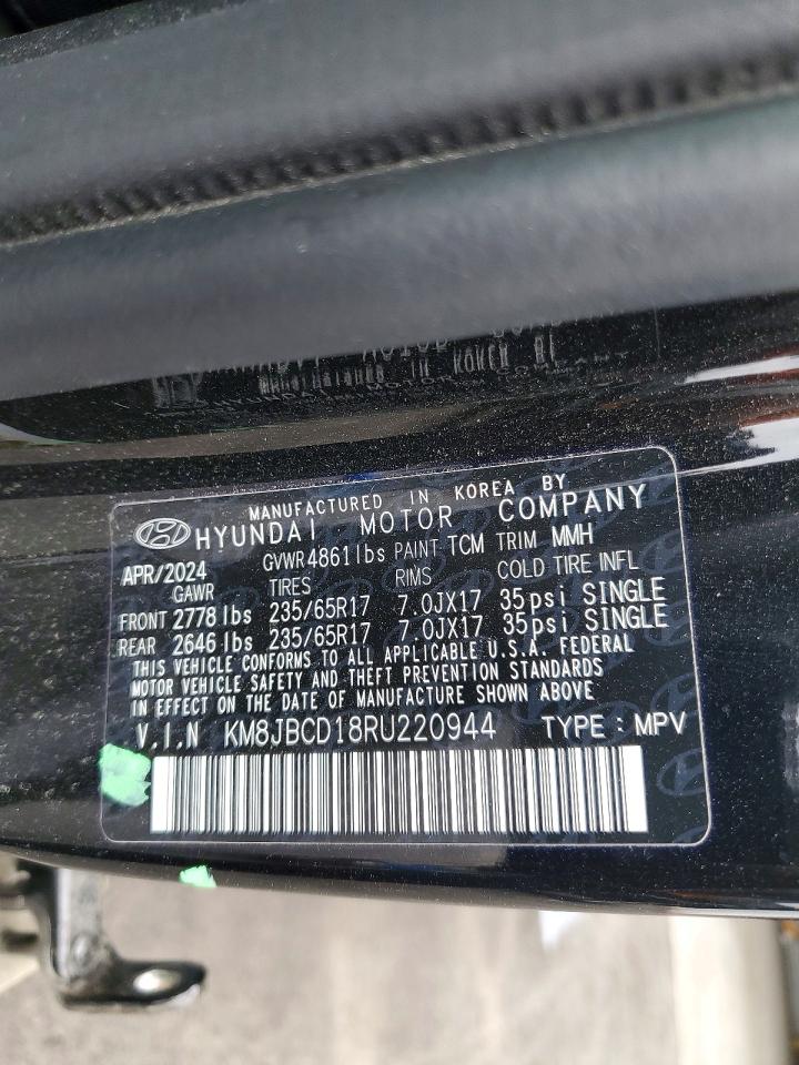2024 HYUNDAI TUCSON BLUE photo 27