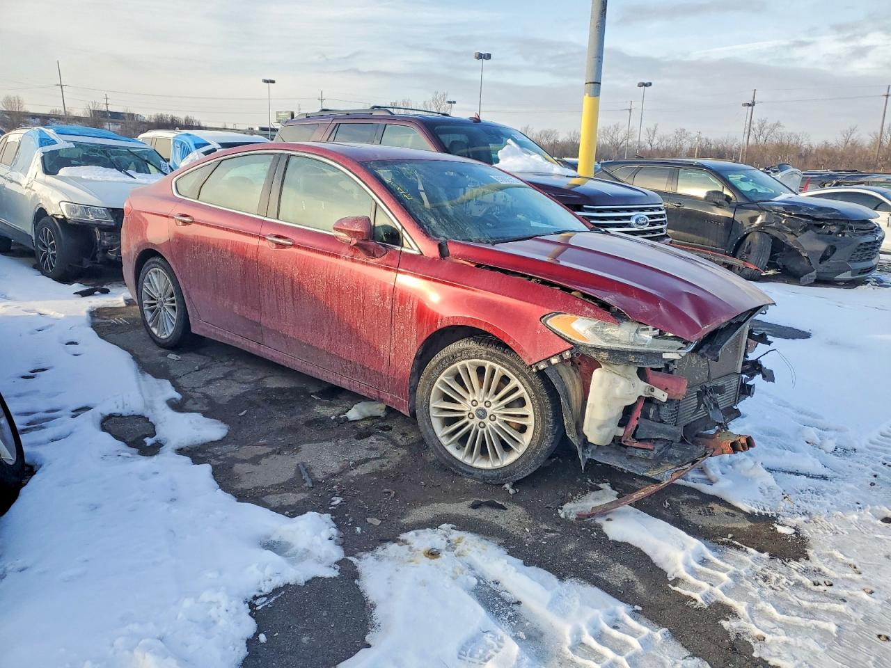 2016 FORD FUSION SE photo 4