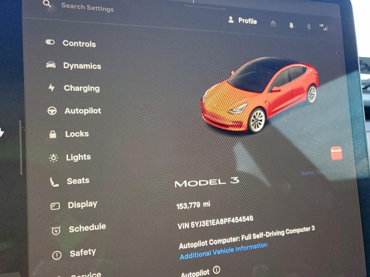 2023 TESLA MODEL 3 photo 9