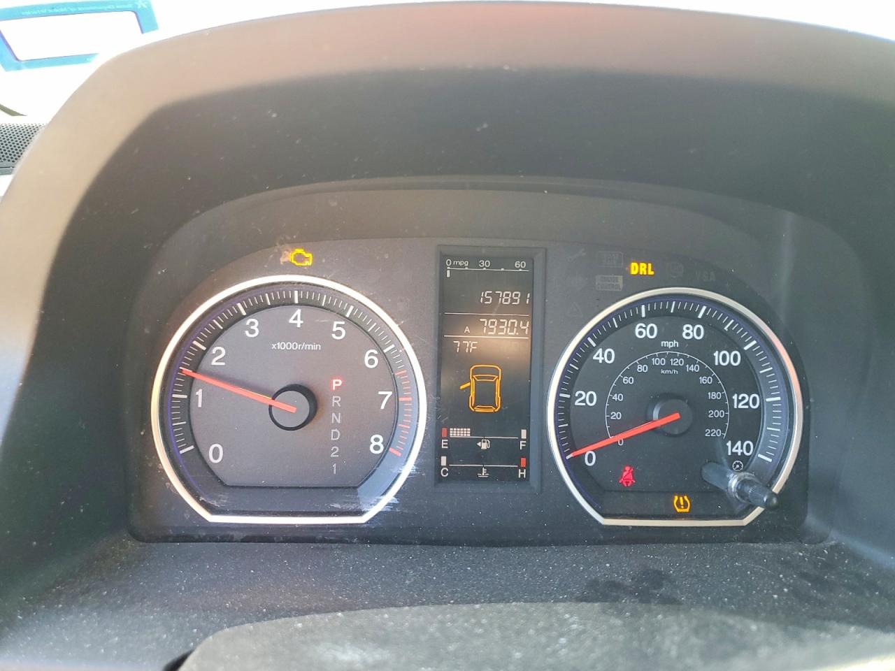 2007 HONDA CR-V EXL photo 9