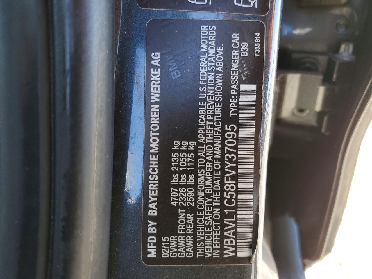 2015 BMW X1 XDRIVE28I photo 14