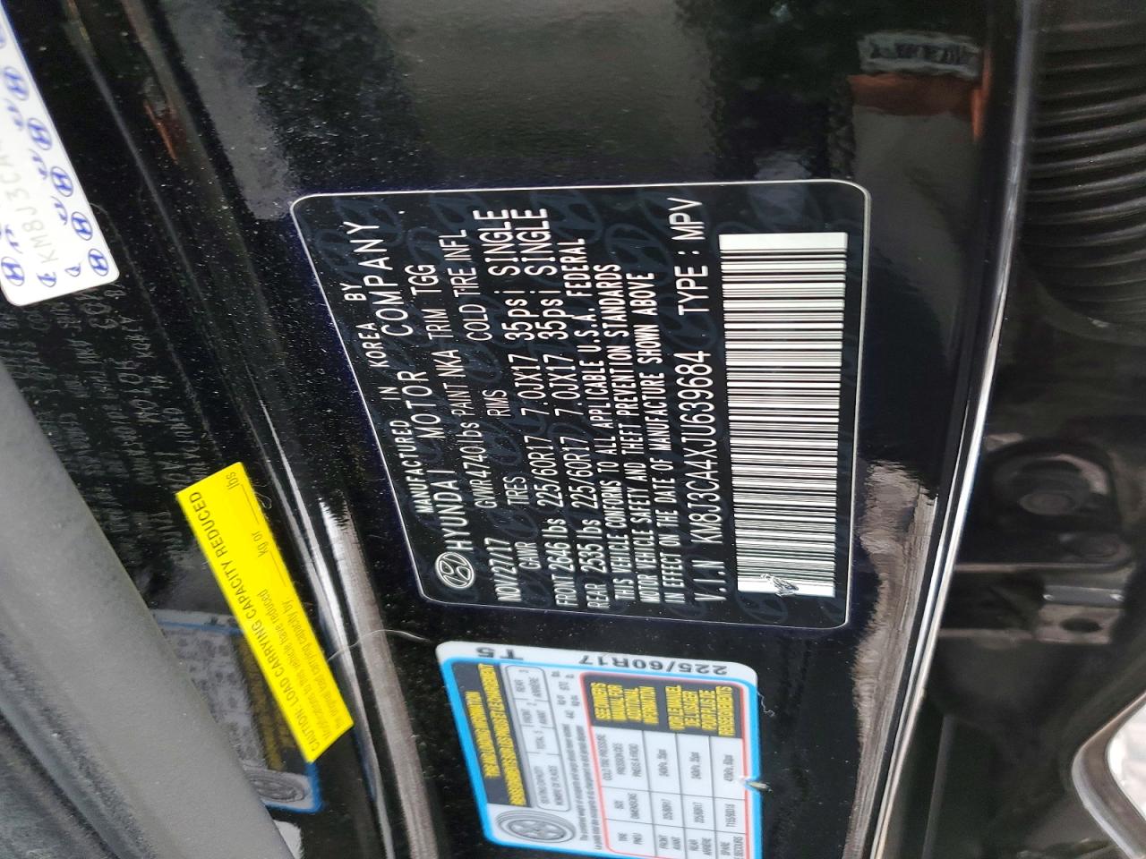 2018 HYUNDAI TUCSON SEL photo 37