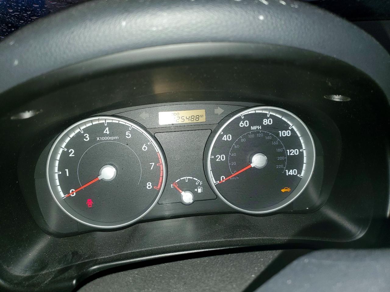 2010 HYUNDAI ACCENT BLUE photo 9