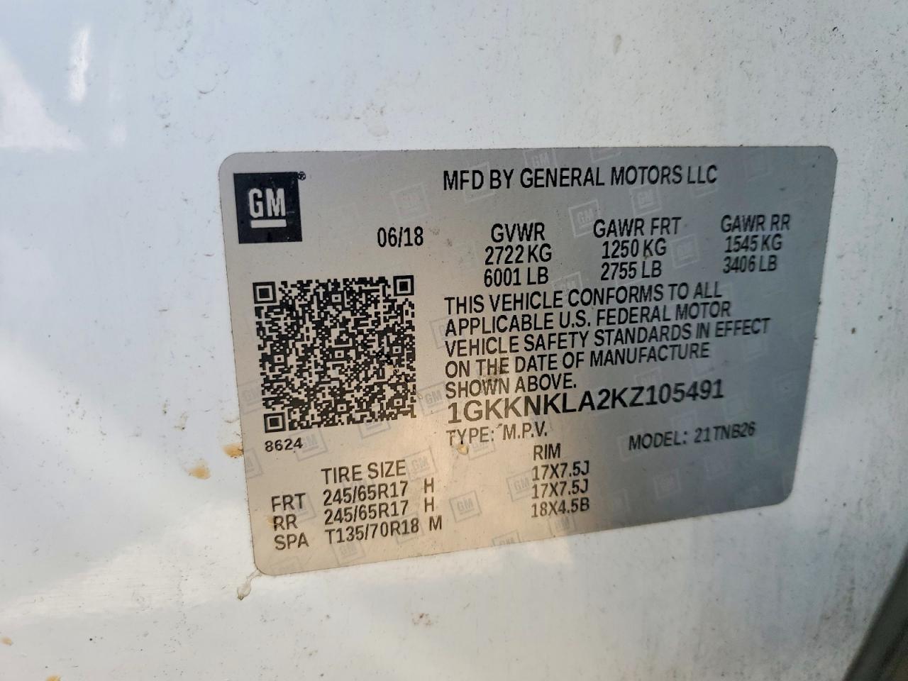 2019 GMC ACADIA SLE photo 13