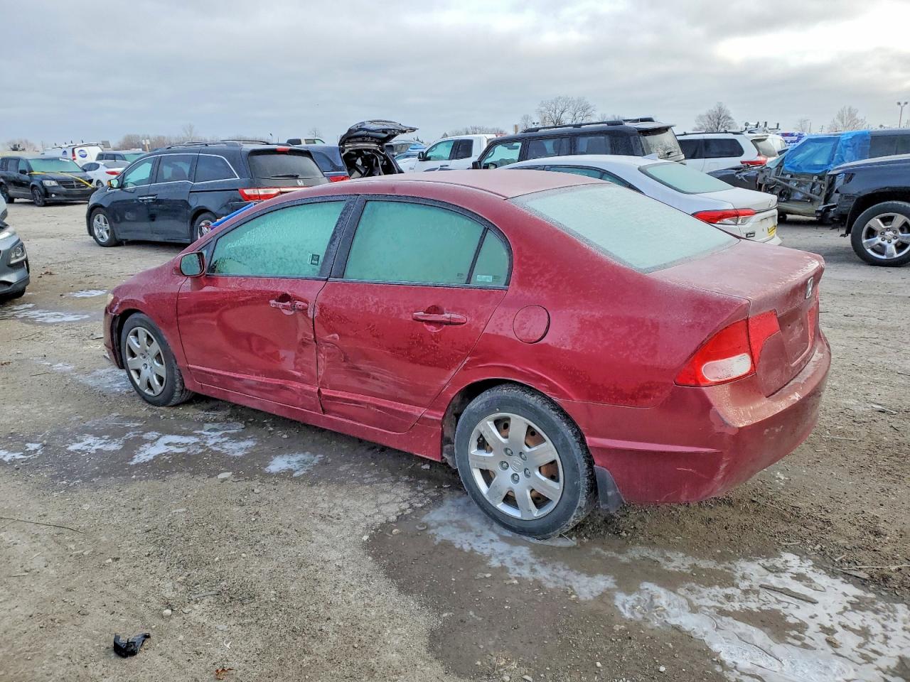 2008 HONDA CIVIC LX photo 2