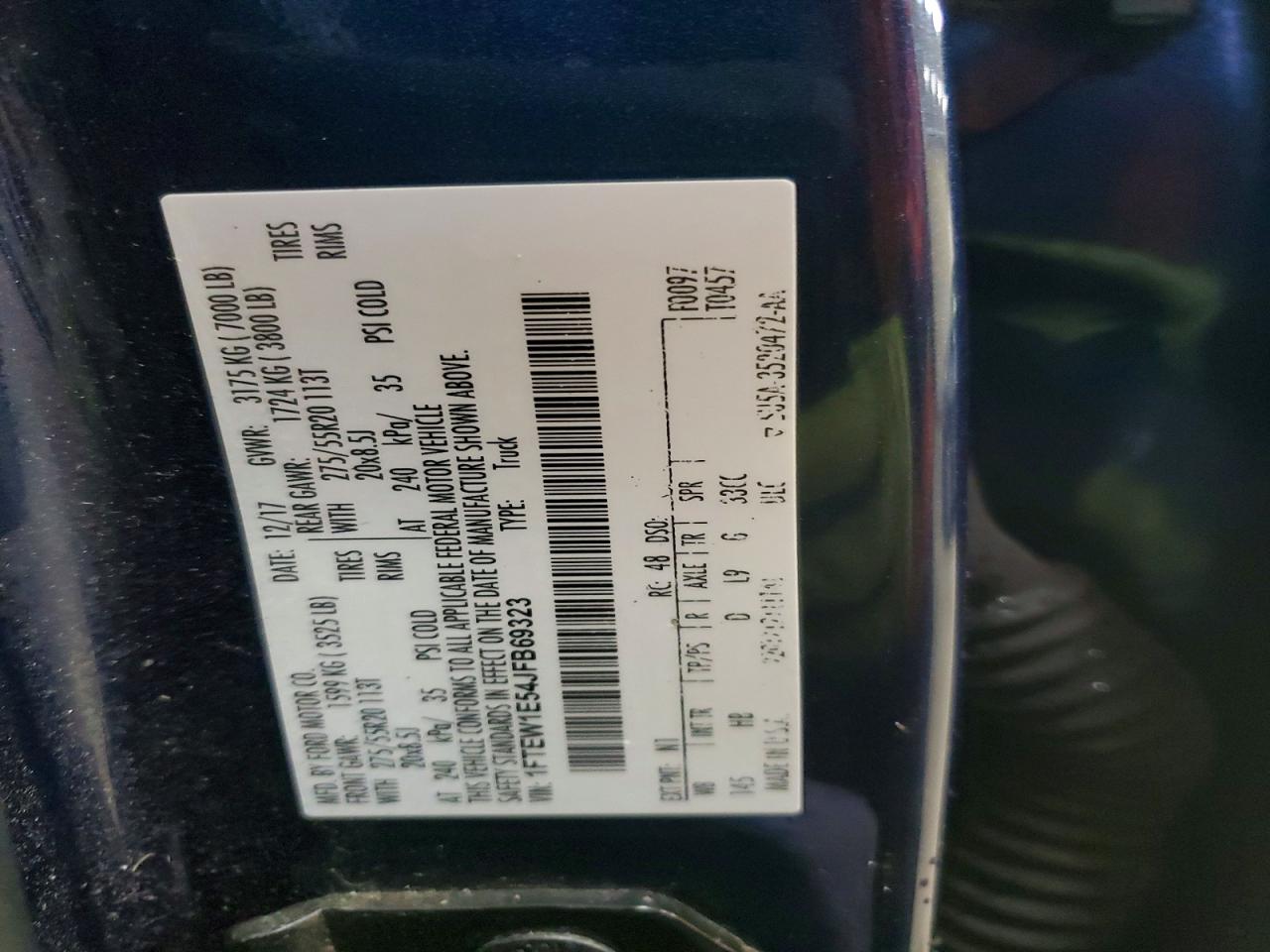 2018 FORD F150 SUPERCREW photo 13
