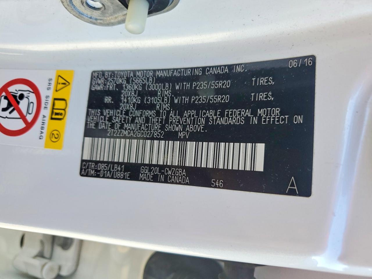 2016 LEXUS RX 350 photo 27