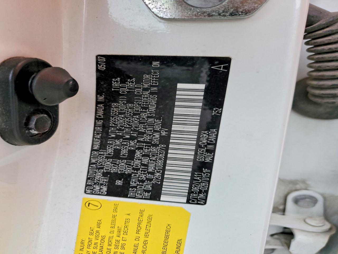 2008 LEXUS RX 350 photo 12