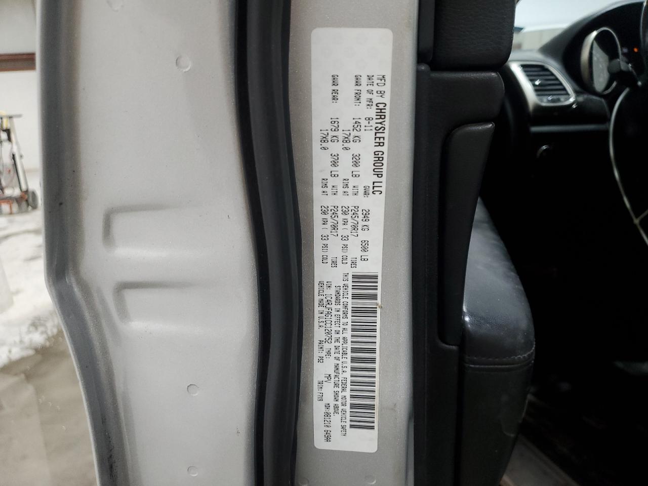 2012 JEEP GRAND CHEROKEE LAREDO photo 13