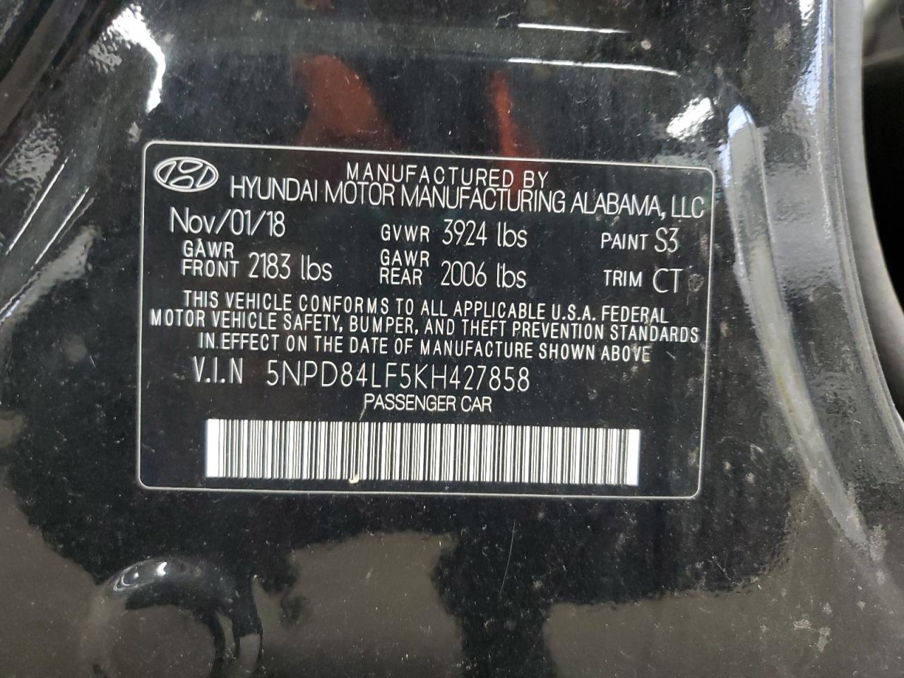 2019 HYUNDAI ELANTRA SEL photo 25