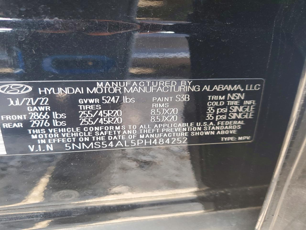 2023 HYUNDAI SANTA FE CALLIGRAPHY photo 13