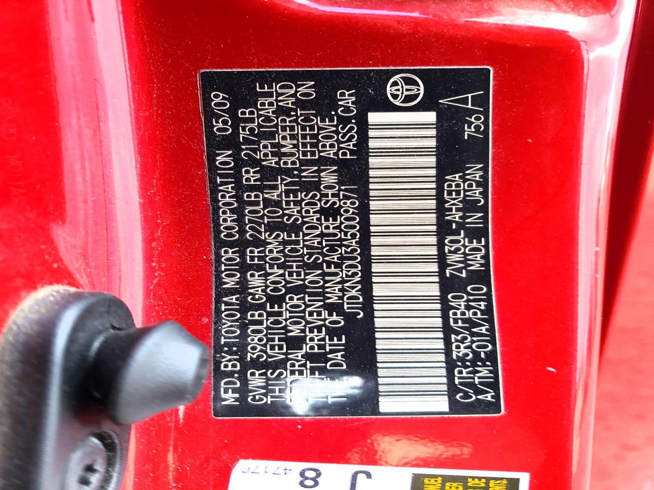 2010 TOYOTA PRIUS photo 12