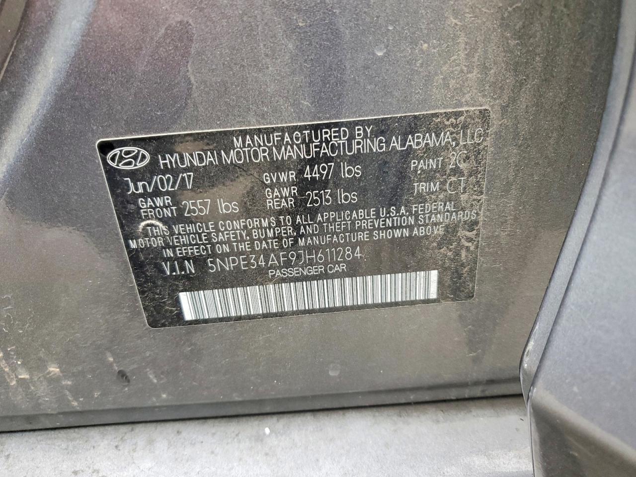 2018 HYUNDAI SONATA SPORT photo 23
