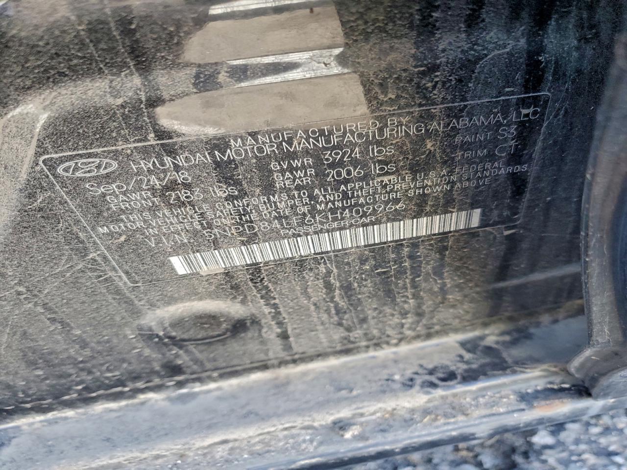2019 HYUNDAI ELANTRA SEL photo 12
