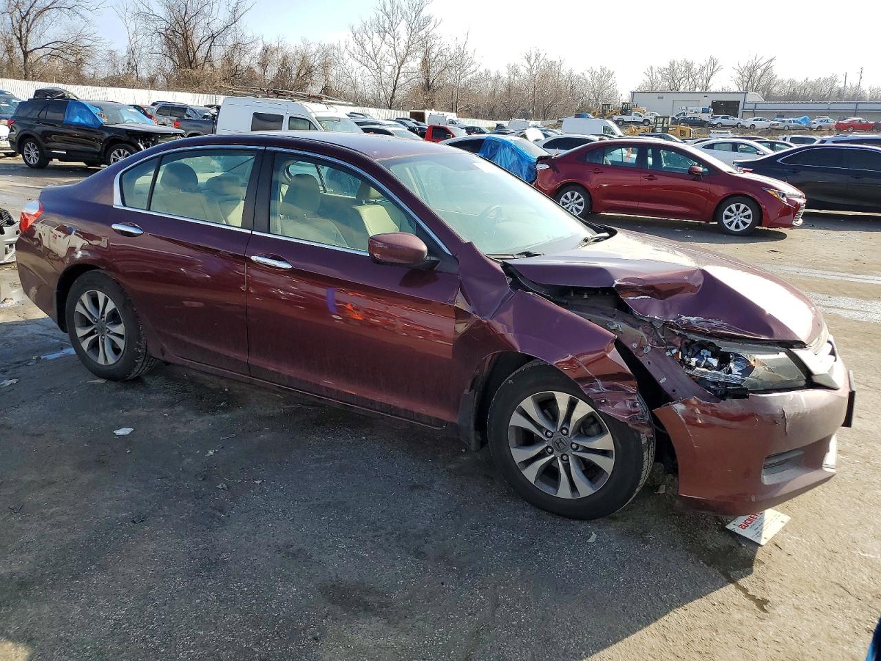 2014 HONDA ACCORD LX photo 4