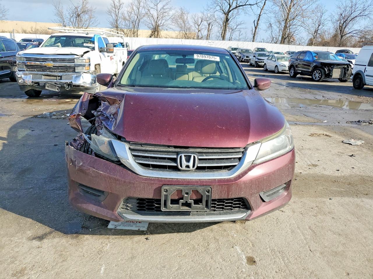 2014 HONDA ACCORD LX photo 5