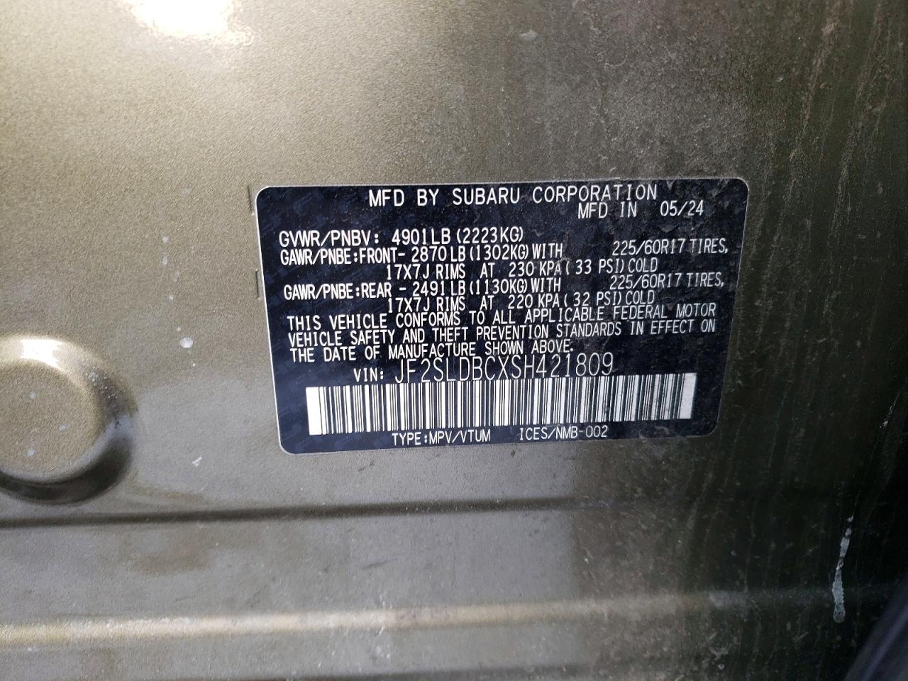 2025 SUBARU FORESTER PREMIUM photo 37