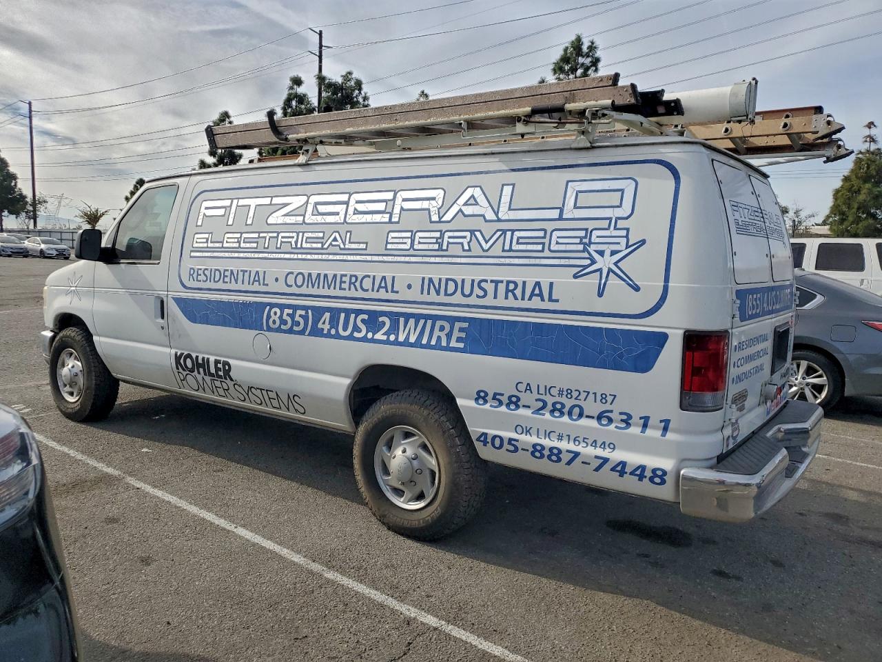2011 FORD E250 UTILITY / SERVICE VAN photo 3