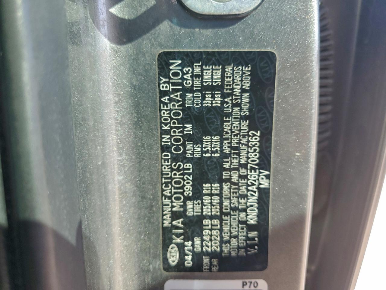2014 KIA SOUL photo 13