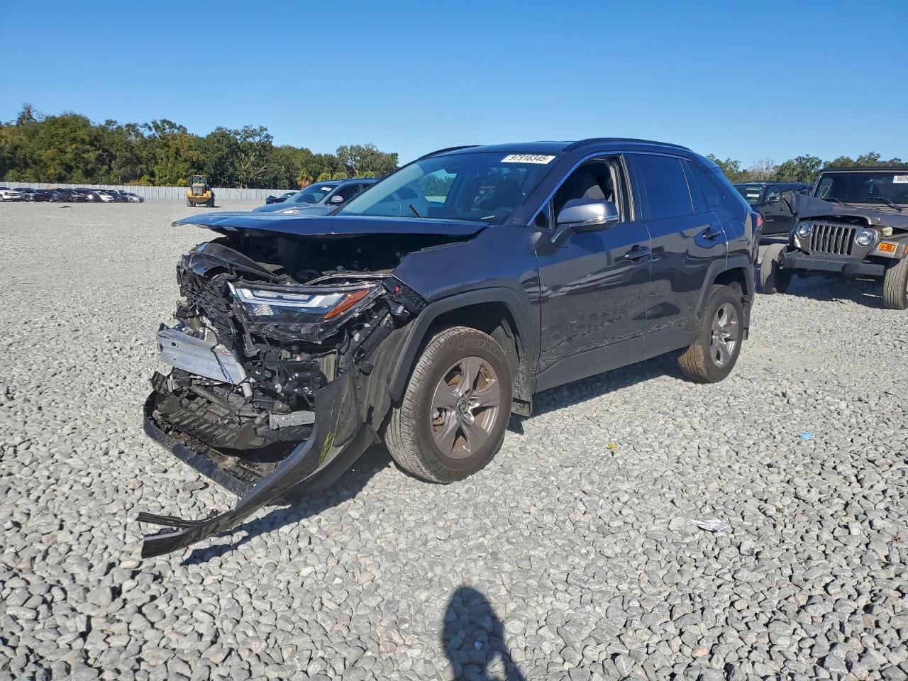2024 TOYOTA RAV4 XLE — FRONT END damage — photo 1