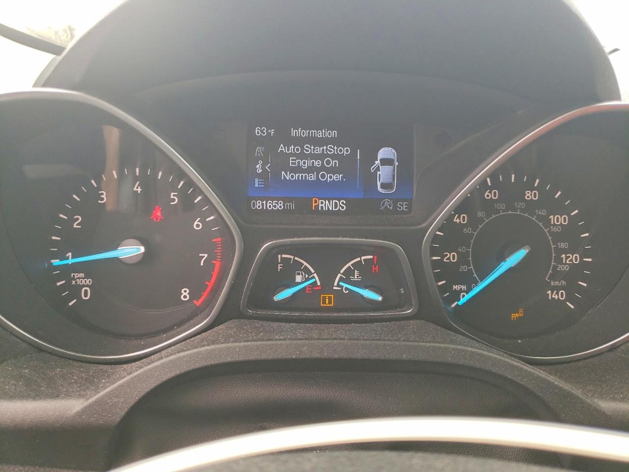 2017 FORD ESCAPE TITANIUM photo 9