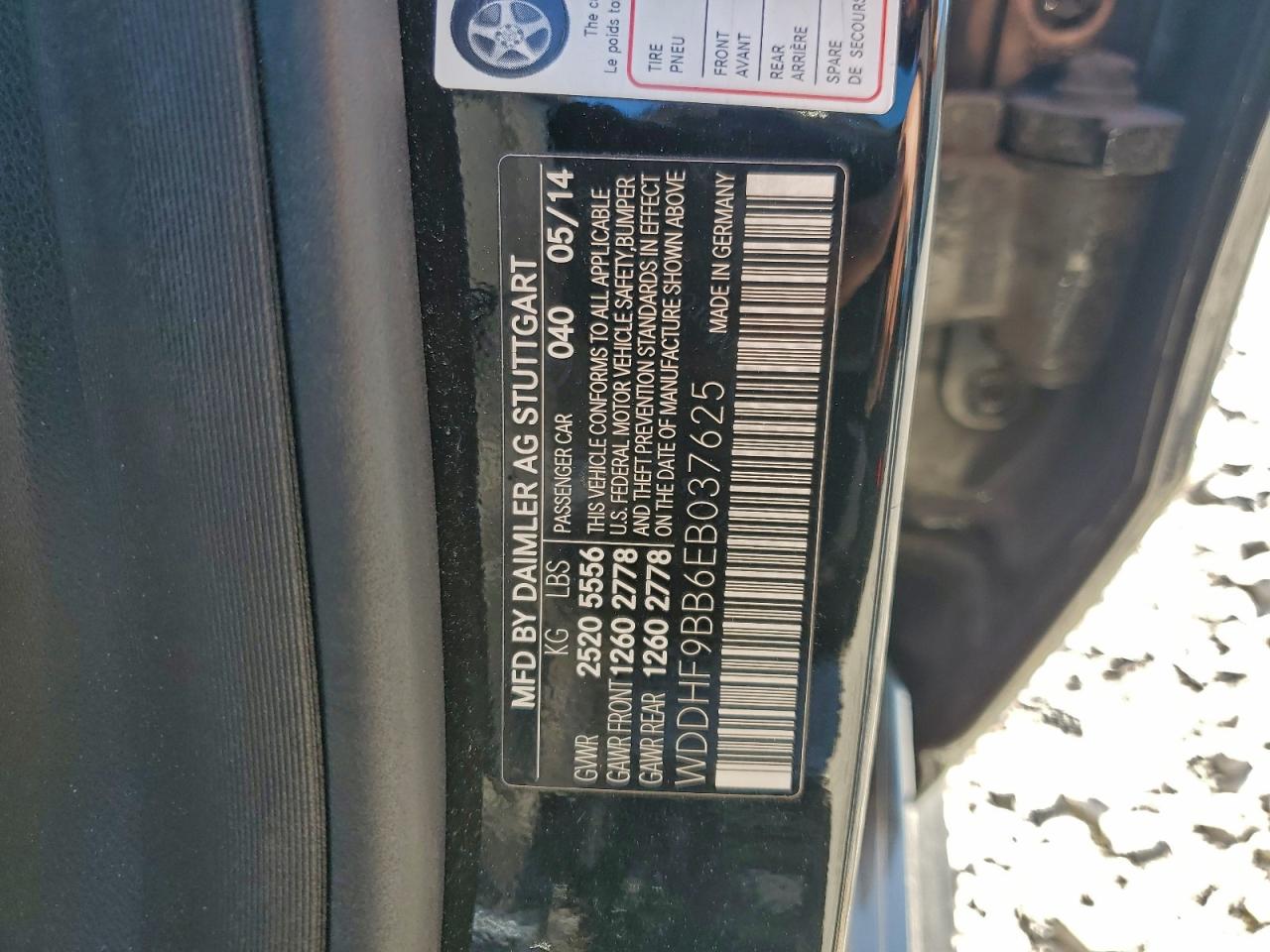 2014 MERCEDES-BENZ E 550 4MATIC photo 13