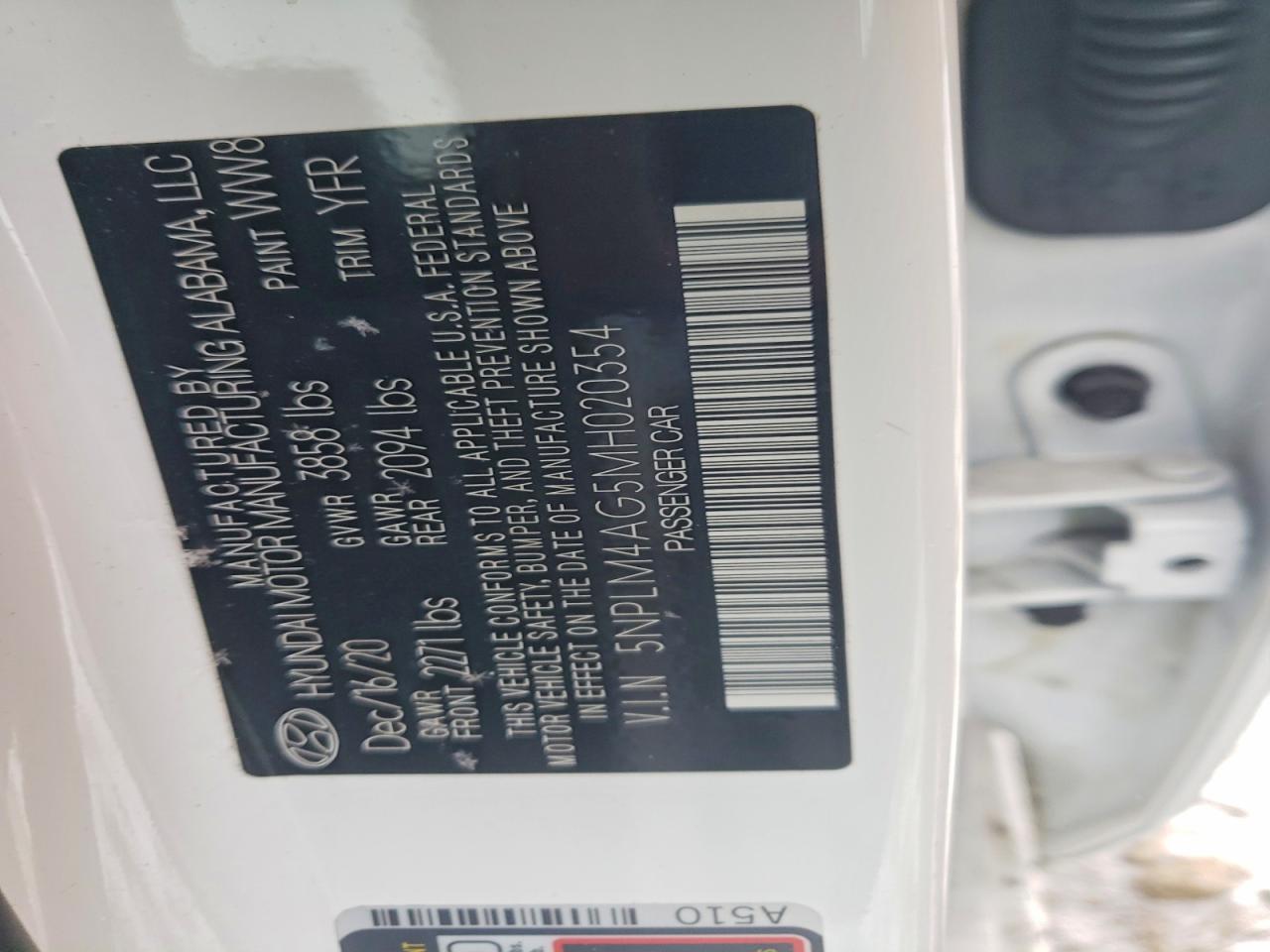 2021 HYUNDAI ELANTRA SEL photo 25
