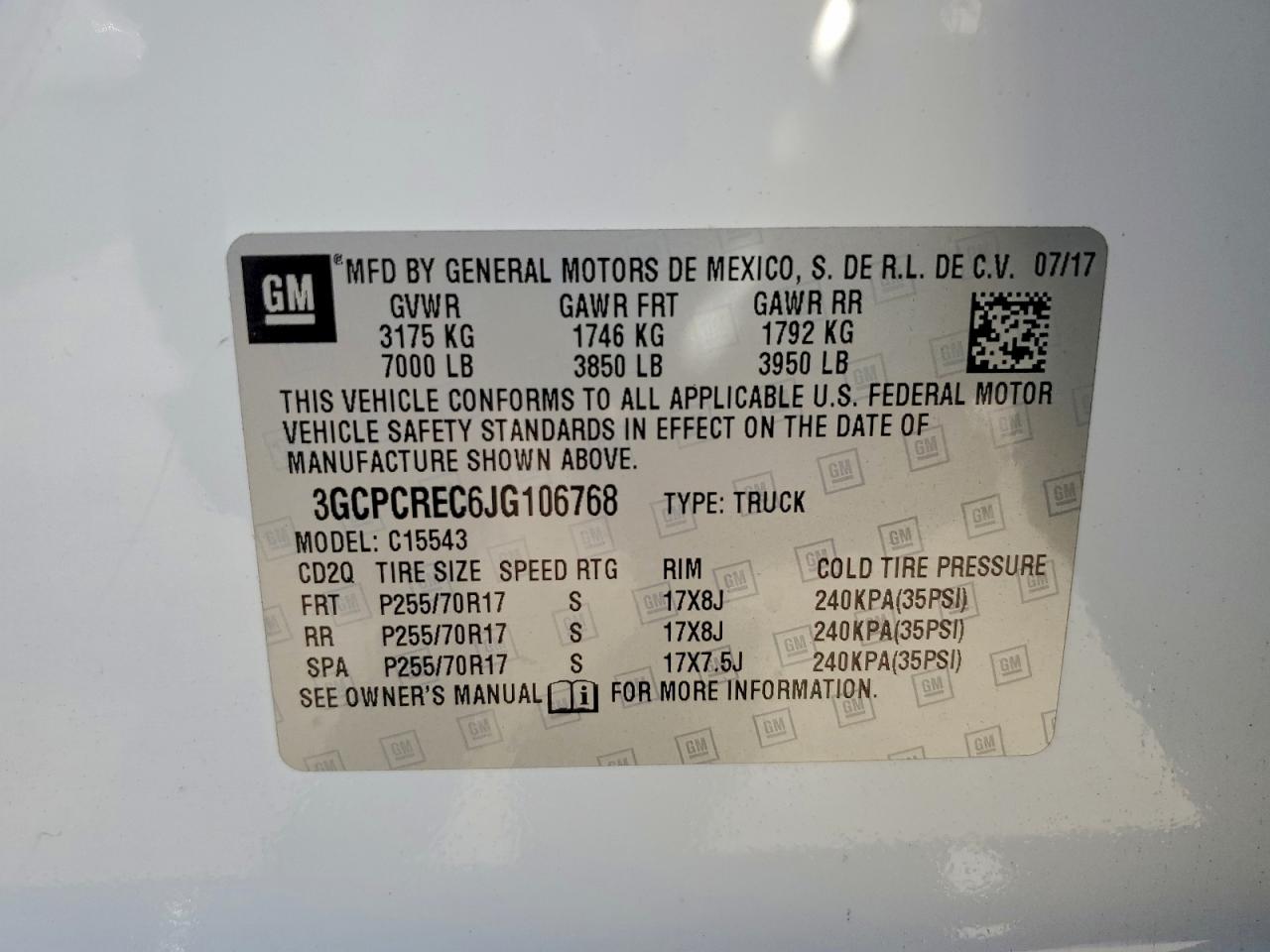 2018 CHEVROLET SILVERADO C1500 LT photo 34