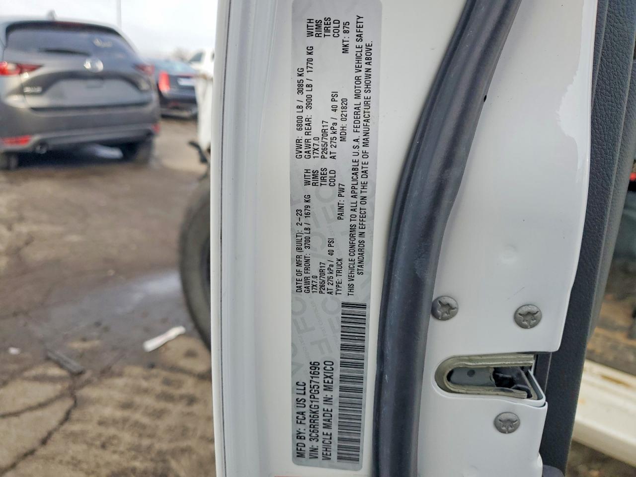 2023 RAM 1500 CLASSIC TRADESMAN photo 34
