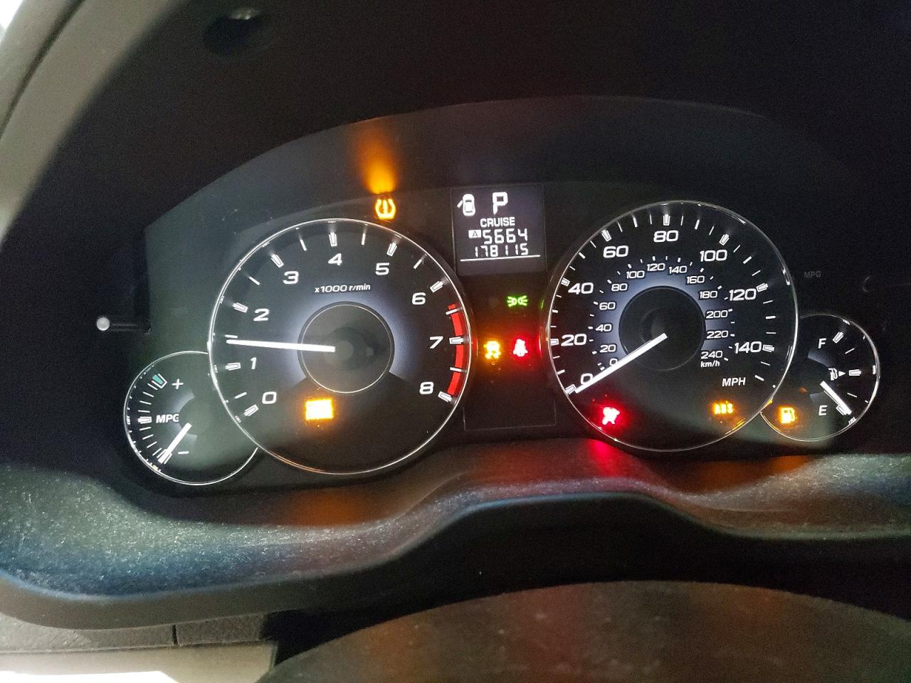 2012 SUBARU OUTBACK 2.5I photo 17