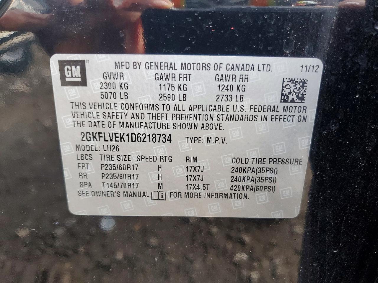 2013 GMC TERRAIN SLT photo 37