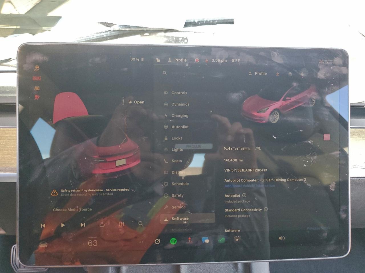 2022 TESLA MODEL 3 photo 17