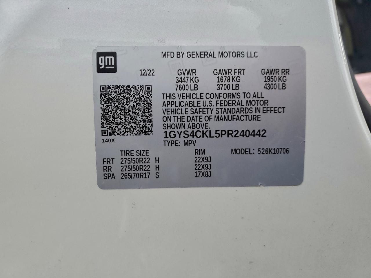 2023 CADILLAC ESCALADE PREMIUM LUXURY photo 14