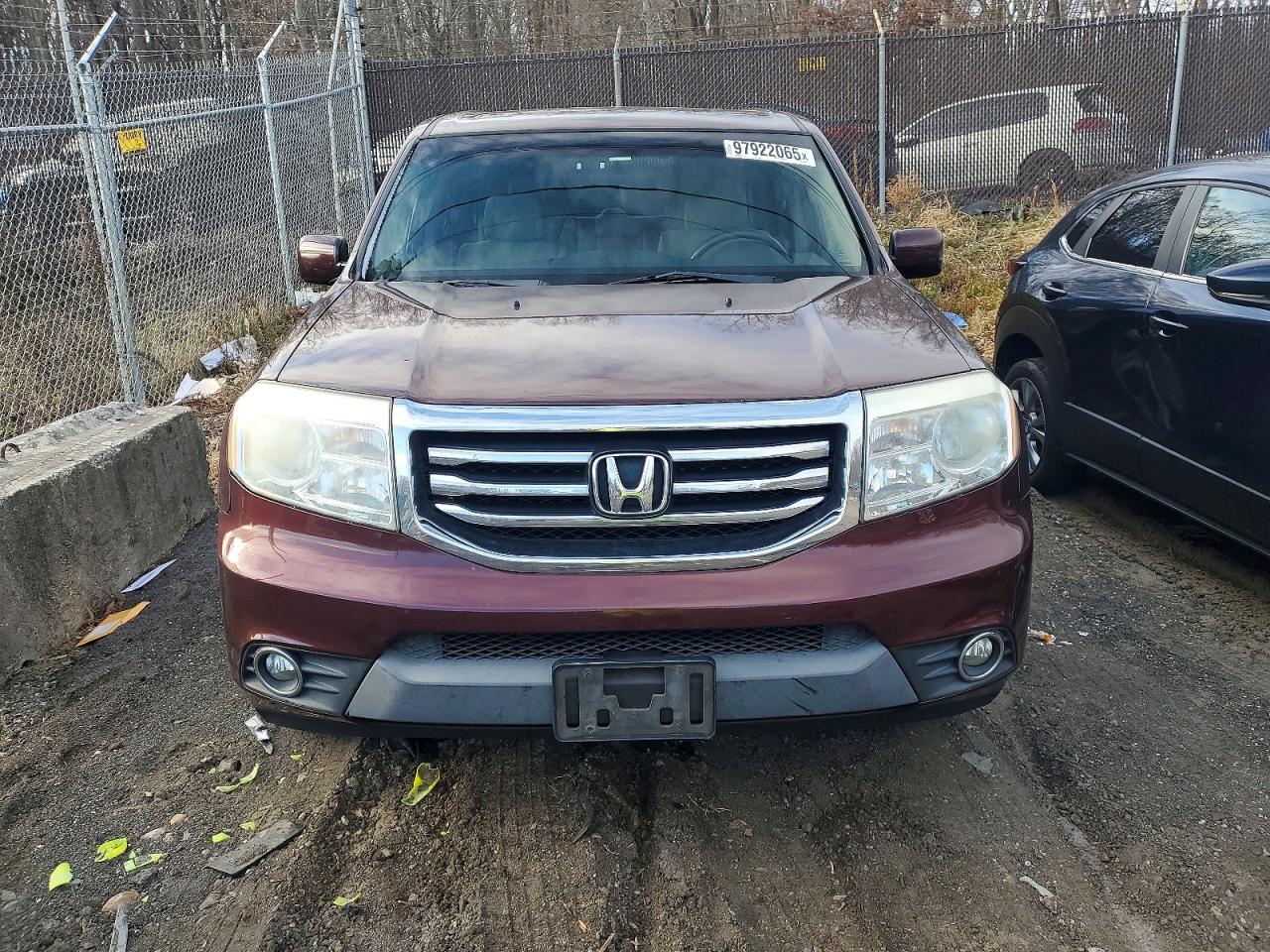 2012 HONDA PILOT EX photo 9