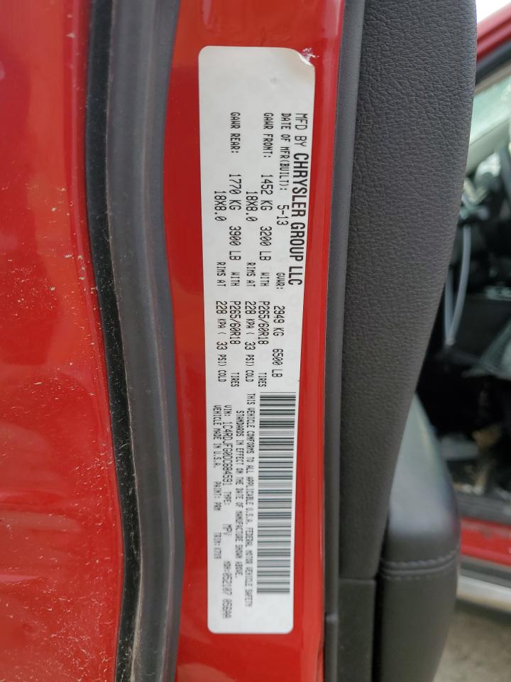 2013 DODGE DURANGO SSV photo 12
