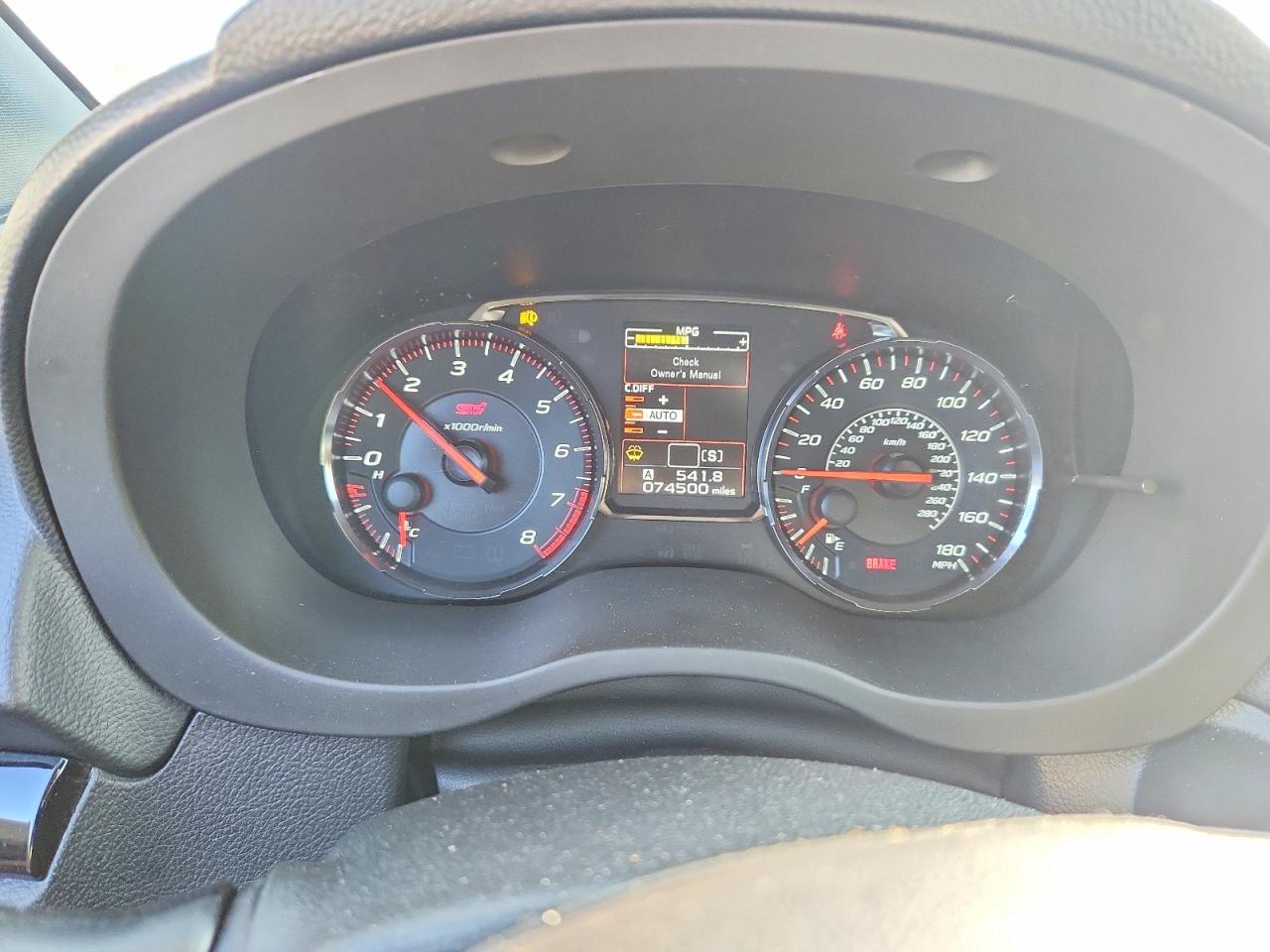 2020 SUBARU WRX STI photo 25