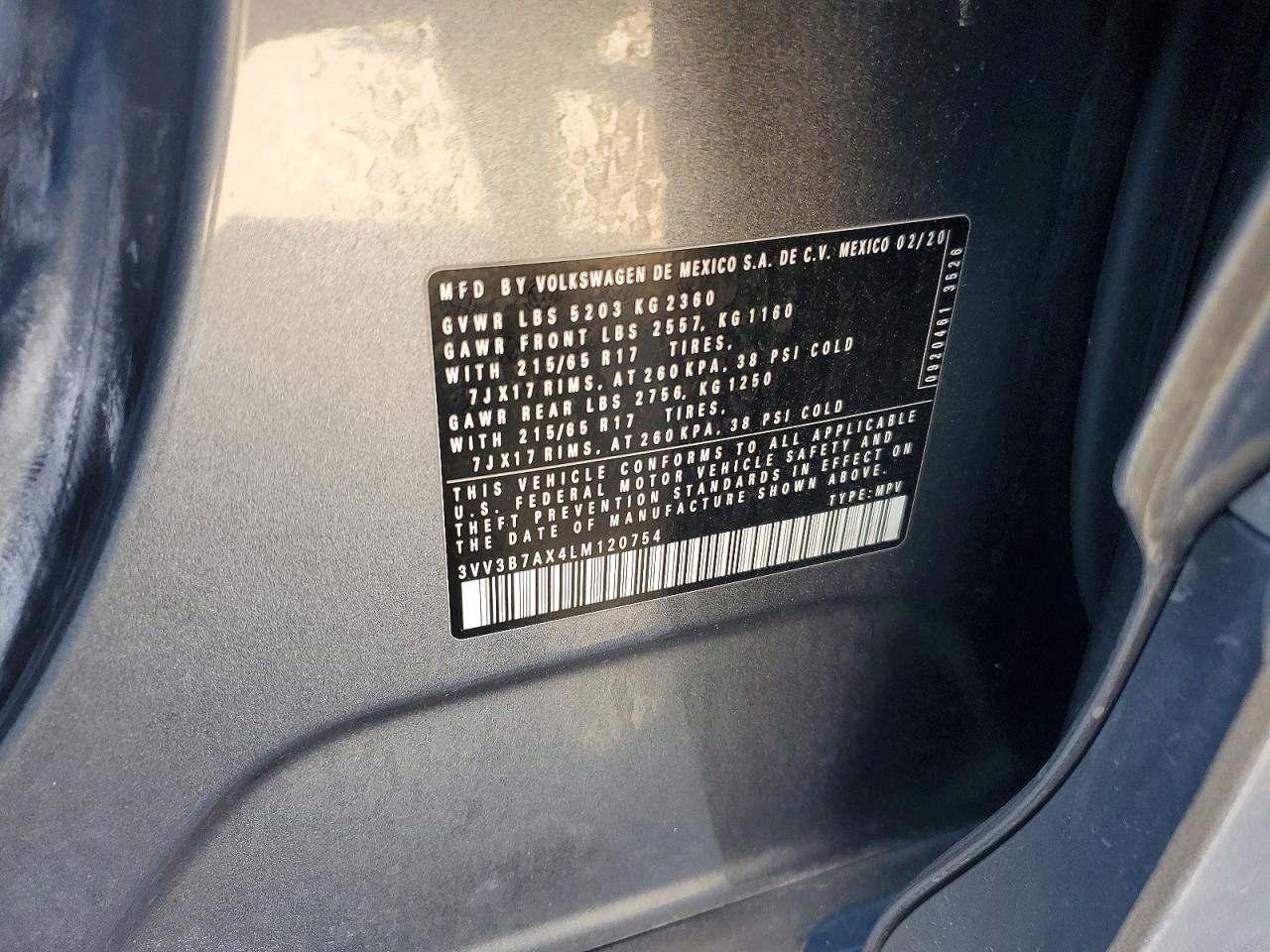 2020 VOLKSWAGEN TIGUAN SE photo 25