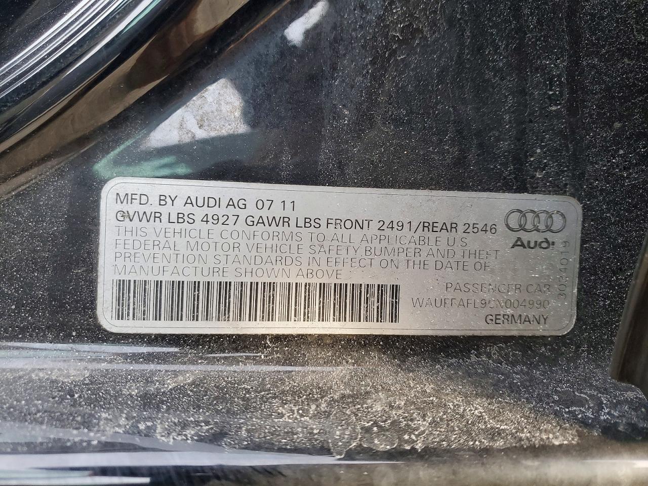 2012 AUDI A4 PREMIUM PLUS photo 34
