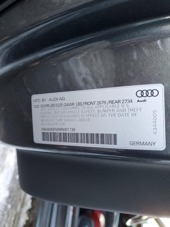 2021 AUDI S5 PREMIUM PLUS photo 23