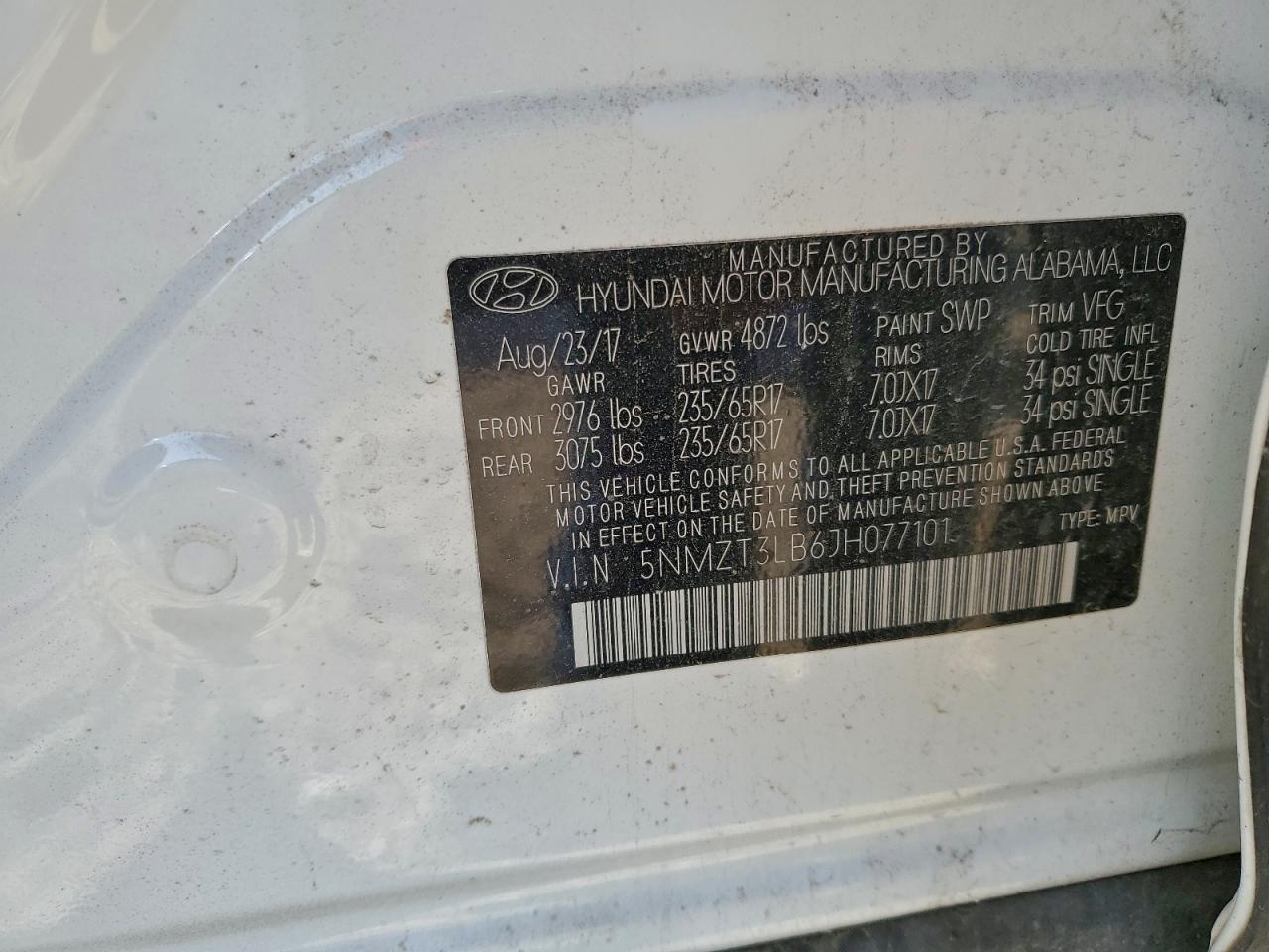 2018 HYUNDAI SANTA FE SPORT photo 25