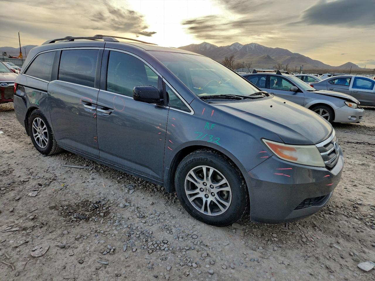 2012 HONDA ODYSSEY EXL photo 7