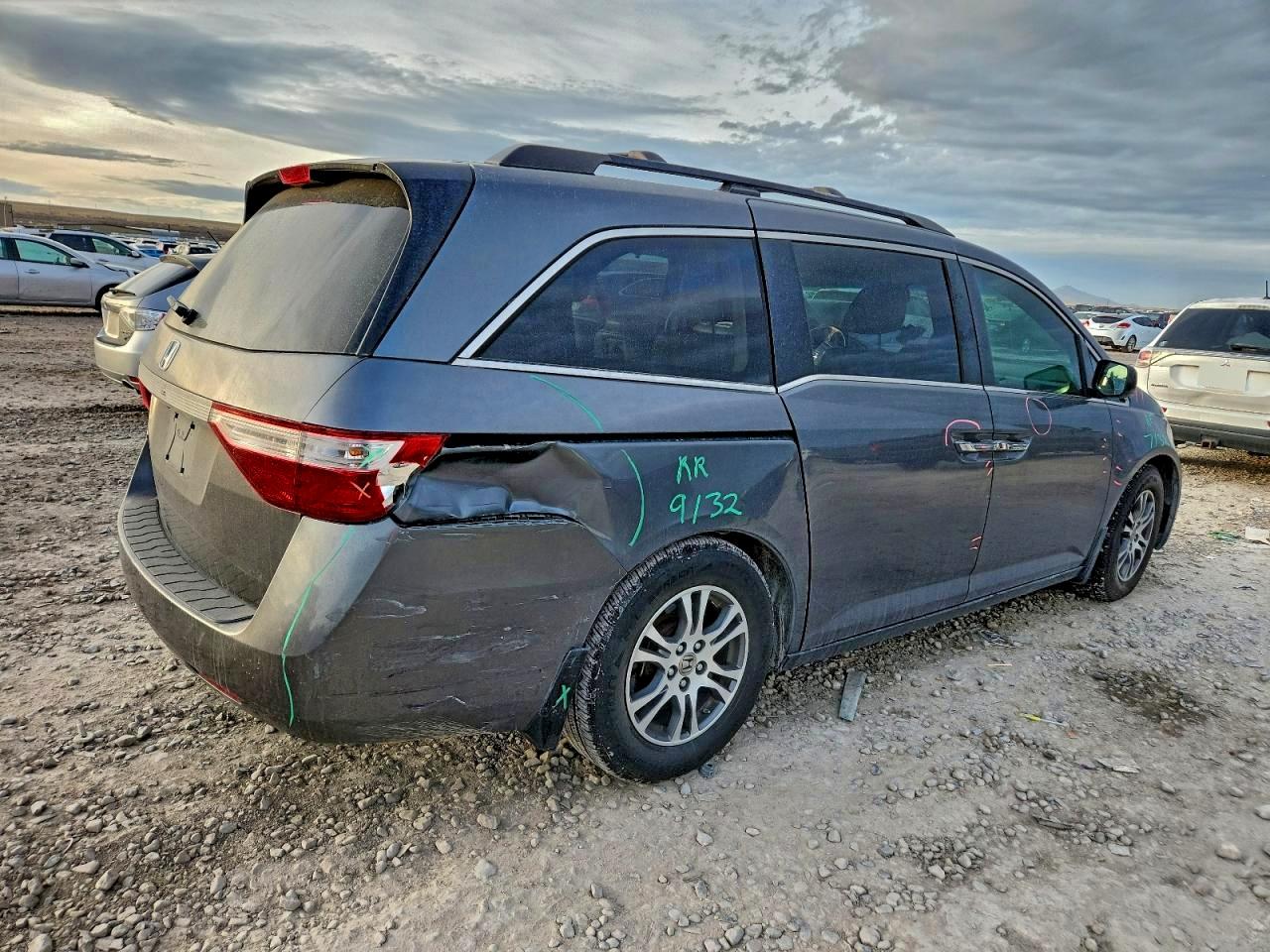 2012 HONDA ODYSSEY EXL photo 5
