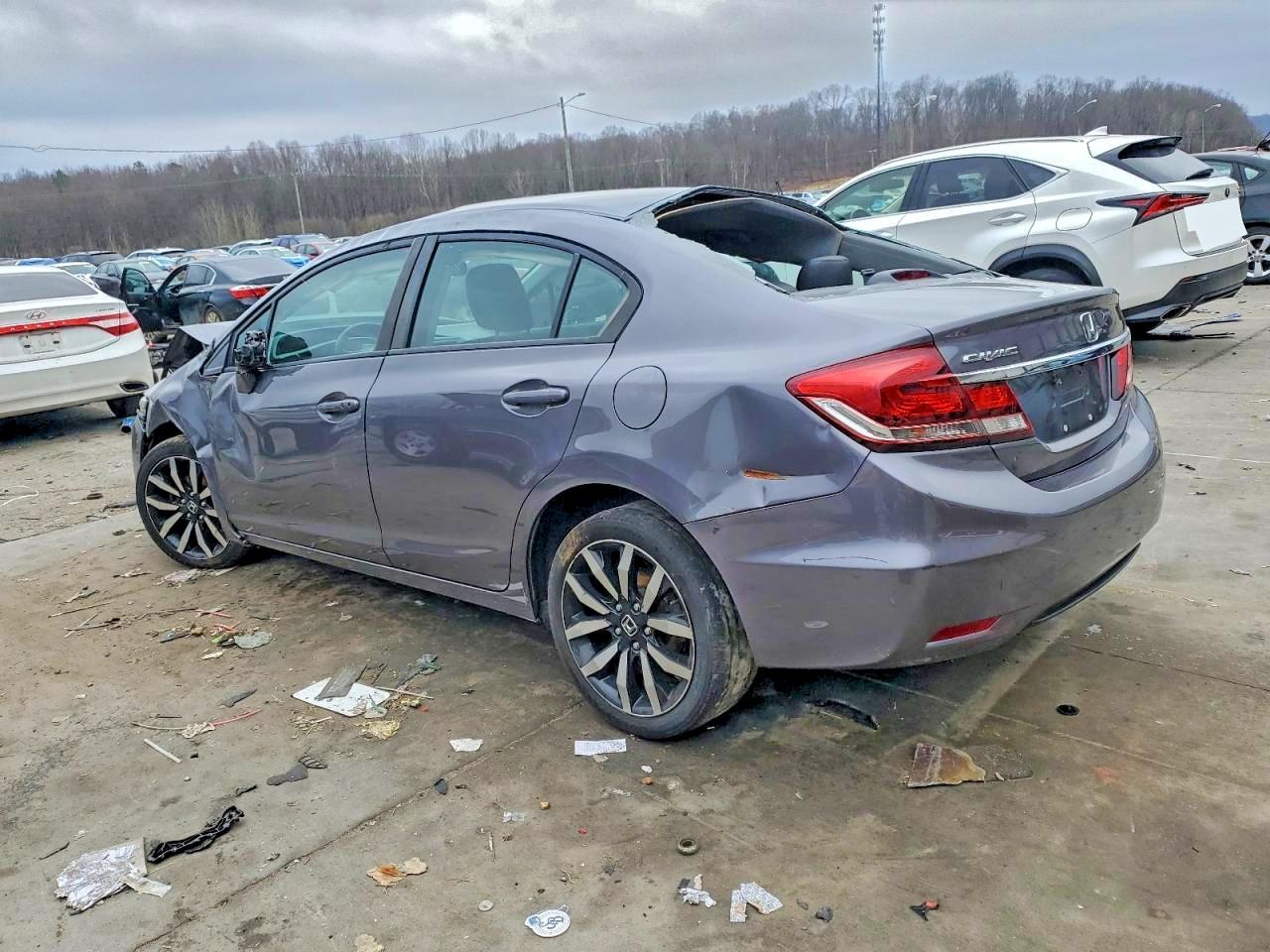 2015 HONDA CIVIC EXL photo 3