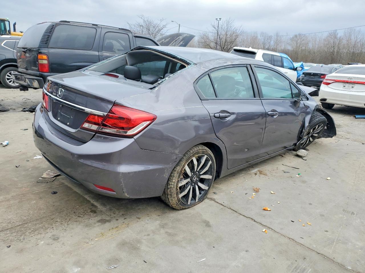 2015 HONDA CIVIC EXL photo 5